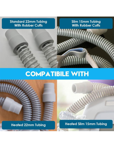 Traje de limpieza CPAP Galeith con gancho y cepillo 15-22 mm