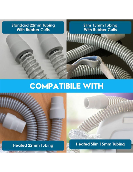 Traje de limpieza CPAP Galeith con gancho y cepillo 15-22 mm