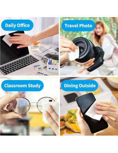 Toallitas Limpiadoras Herb 220 PCS para Gafas y Pantallas