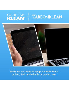 Limpiador de Pantallas CarbonKlean para Tabletas - Rojo - 1 Unidad 2