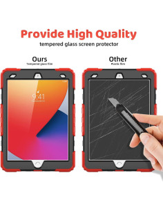 Funda BLOSOMEET para iPad 10.2" 9/8/7 Gen con Soporte 2