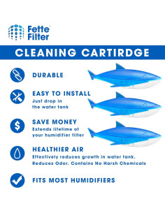 Filtro Fette para Humidificador - Limpiador Flotante 3 Piezas 2