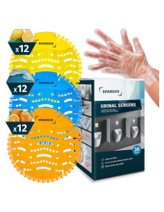 Desodorante de Urinal Spargos - 36 Almohadillas Aromáticas