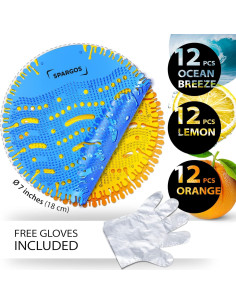 Desodorante de Urinal Spargos - 36 Almohadillas Aromáticas 2