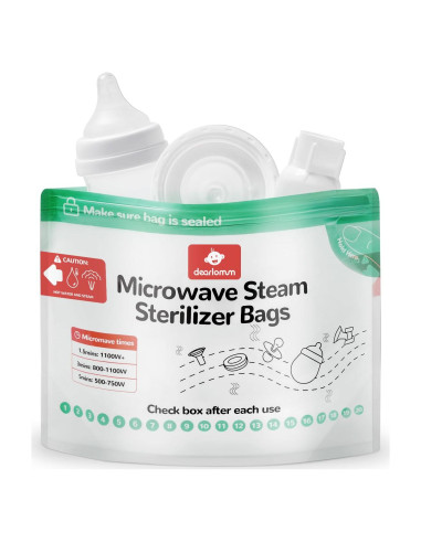 Bolsa de Esterilización a Vapor Dear Lomum 8 Conteos Reutilizables