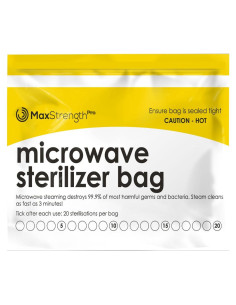 Bolsas Esterilizadoras para Microondas Max Strength Pro 20pc