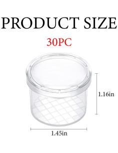 30 Contenedores de Insectos con Lupa YouHaozhai - 2.99 cm 2