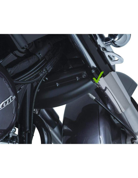 Deflector de Viento Inferior Triple Árbol AUFER Negro 2014-2023 Deflector de Viento Inferior Triple Árbol AUFER Negro 2014-2023