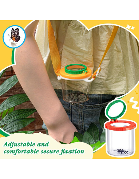 Caja de Insectos con Lupa Doble Aumento 2 Piezas Sonwyoung
