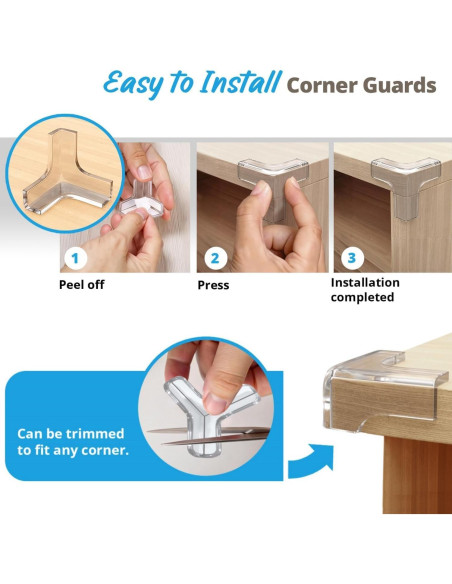 Protectores de Esquinas y Bordes para Bebés Komfortology 4.88m