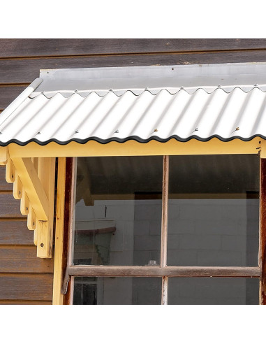 Bisel de canal U de goma Tondiamo 6.1m negro para puertas