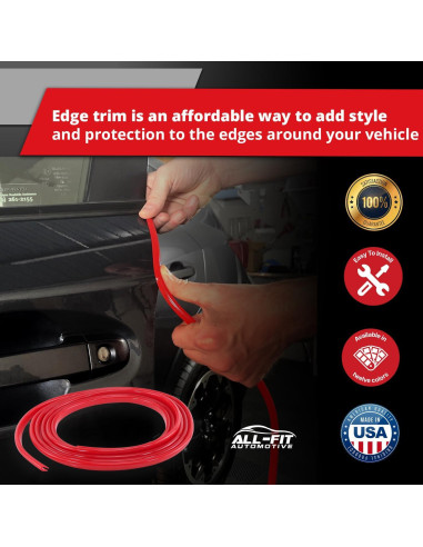 Protector de Bisel de Puerta All-Fit 3.05 m Transparente Universal