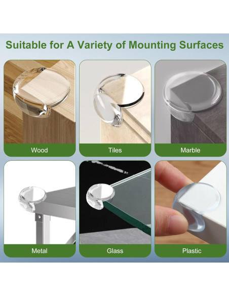 36 Protectores de Esquinas Transparentes Osareny para Bebés