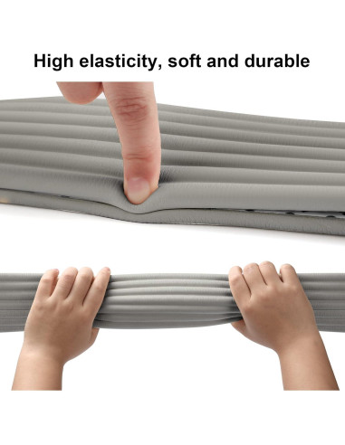 Protector de Esquinas y Bordes Dovesail 5m Gris NBR