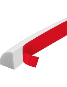 Moldura Flexible Autoadhesiva Zorfeter 99 cm Blanca 2