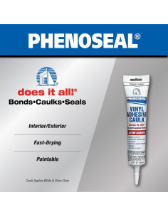 Adhesivo Caulk Vinilo Dap Phenoseal Translúcido 170g 2