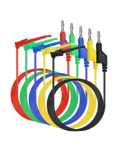 Juego de Cables de Prueba Sumnacon 99 cm - 5 Piezas 500V/5A