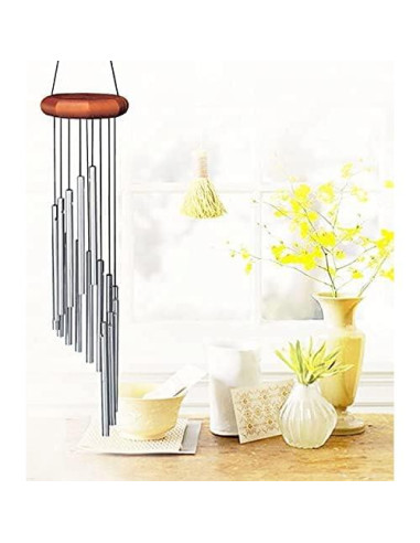 Kit de Campanas de Viento DIY Perfsign - 60 Piezas Metal