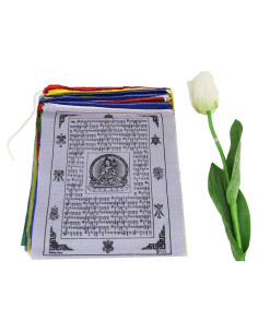 Banderas de Oración Hechas a Mano Nervana 25 Piezas 10x11 cm