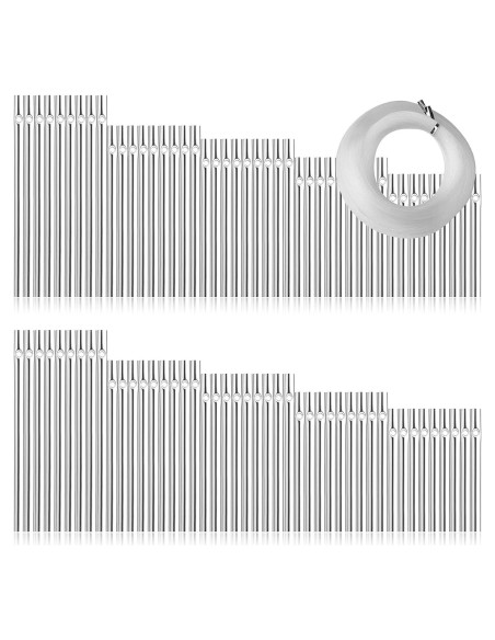 90 Tubos de Campana de Viento Sansheng para Jardín y Hogar