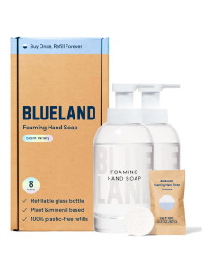 Dúo de Dispensadores de Jabón Espumoso BLUELAND 2x266ml