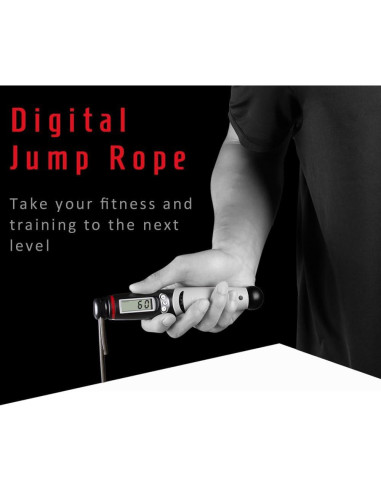 Cuerda de Salto Inteligente KYTO con Contador y Longitud Ajustable