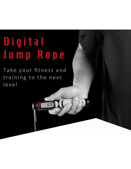 Cuerda de Salto Inteligente KYTO con Contador y Longitud Ajustable