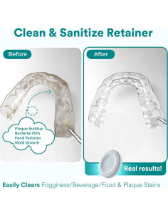 Tabletas Limpiadoras Weiss Naturals para Retenedores - 30 Unidades 2