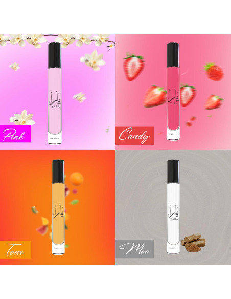 Conjunto de 4 Fragancias Eau de Parfum Viaje 10ml Mujeres Conjunto de 4 Fragancias Eau de Parfum Viaje 10ml Mujeres