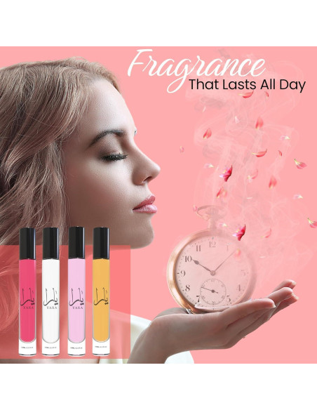 Conjunto de 4 Fragancias Eau de Parfum Viaje 10ml Mujeres Conjunto de 4 Fragancias Eau de Parfum Viaje 10ml Mujeres