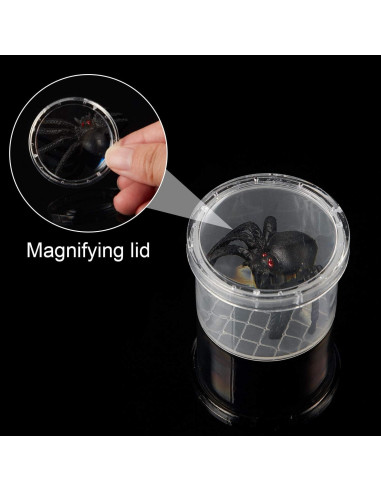 Contenedor de Insectos Thyle 60 Piezas con Lente de Aumento