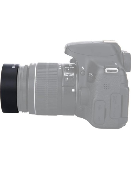 Parasol de Lente JJC 55mm Aluminio Anodizado para Nikon y Sony