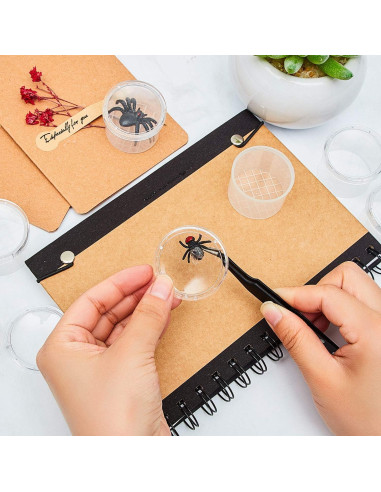 Contenedor de Insectos Thyle 60 Piezas con Lente de Aumento