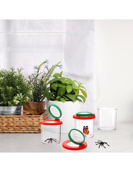 Set de 10 Visores de Insectos Coloch con Lupa 6X para Niños