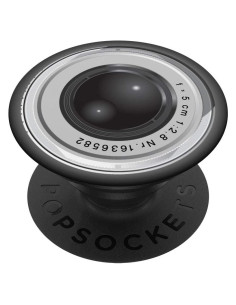 PopSockets PopGrip Cámara Vintage para Teléfonos - Negro