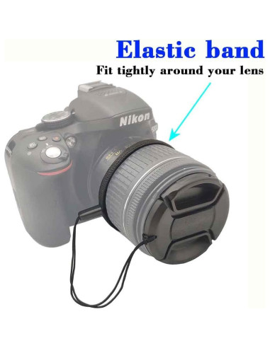 Cubierta de lente 49mm BTER para cámaras Sony E-Mount