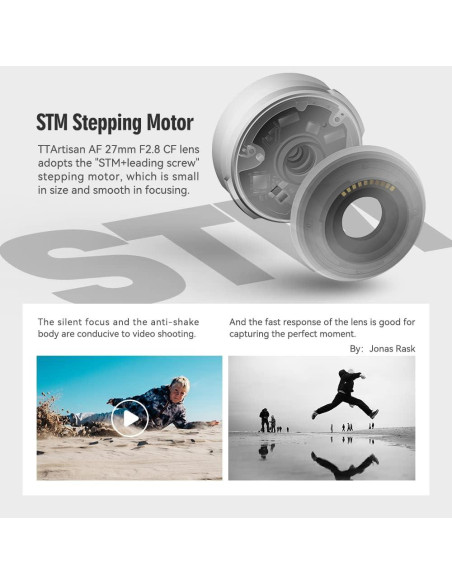 Lente TTArtisan AF 27mm F2.8 para Cámaras Fuji X - Negro Lente TTArtisan AF 27mm F2.8 para Cámaras Fuji X - Negro