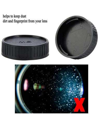 5 Tapas Traseras de Lente para Cámara Minolta MD - Mugast