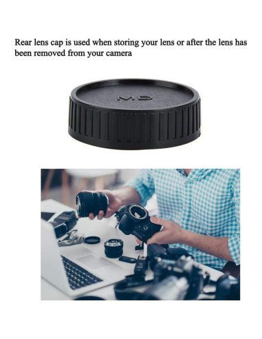 5 Tapas Traseras de Lente para Cámara Minolta MD - Mugast