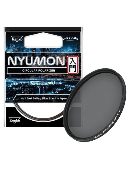 Filtro Polarizador Circular Kenko Nyumon 52mm Slim Gris