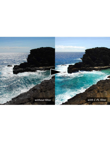 Filtro Polarizador Circular Kenko Nyumon 52mm Slim Gris