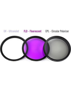 Juego de Filtros 7 Piezas 40.5mm Big Mike's para Sony 2