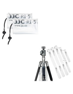 Funda de Lluvia para Cámara DSLR JJC + 6 Fundas para Trípode