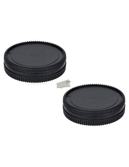 Kit de tapa de cuerpo y lente trasera para cámaras L Leica Panasonic Sigma