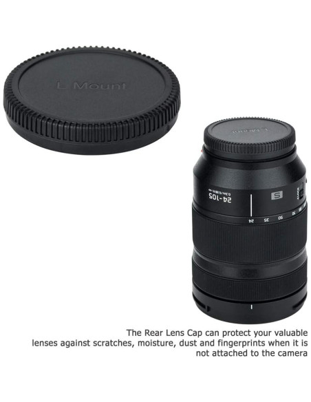 Kit de tapa de cuerpo y lente trasera para cámaras L Leica Panasonic Sigma