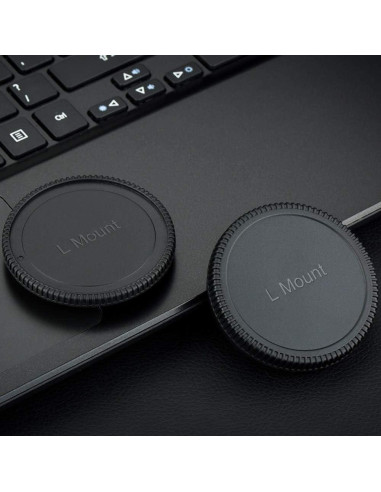 Kit de tapa de cuerpo y lente trasera para cámaras L Leica Panasonic Sigma