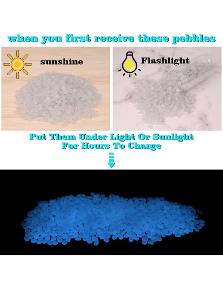 1000 Piedras Brillantes en la Oscuridad BokingOne 1.4 cm 1000 Piedras Brillantes en la Oscuridad BokingOne 1.4 cm