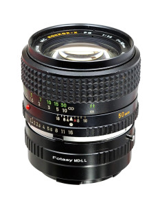 Adaptador de lente Fotasy Minolta MD a L para cámaras sin espejo 2