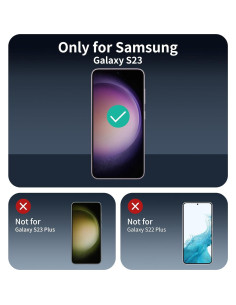 Protector de Pantalla Privado Fynorao para Samsung Galaxy S23 2