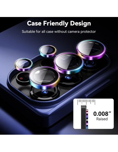 Protector de Lente de Cámara Hoerrye para Samsung Galaxy S25 Ultra